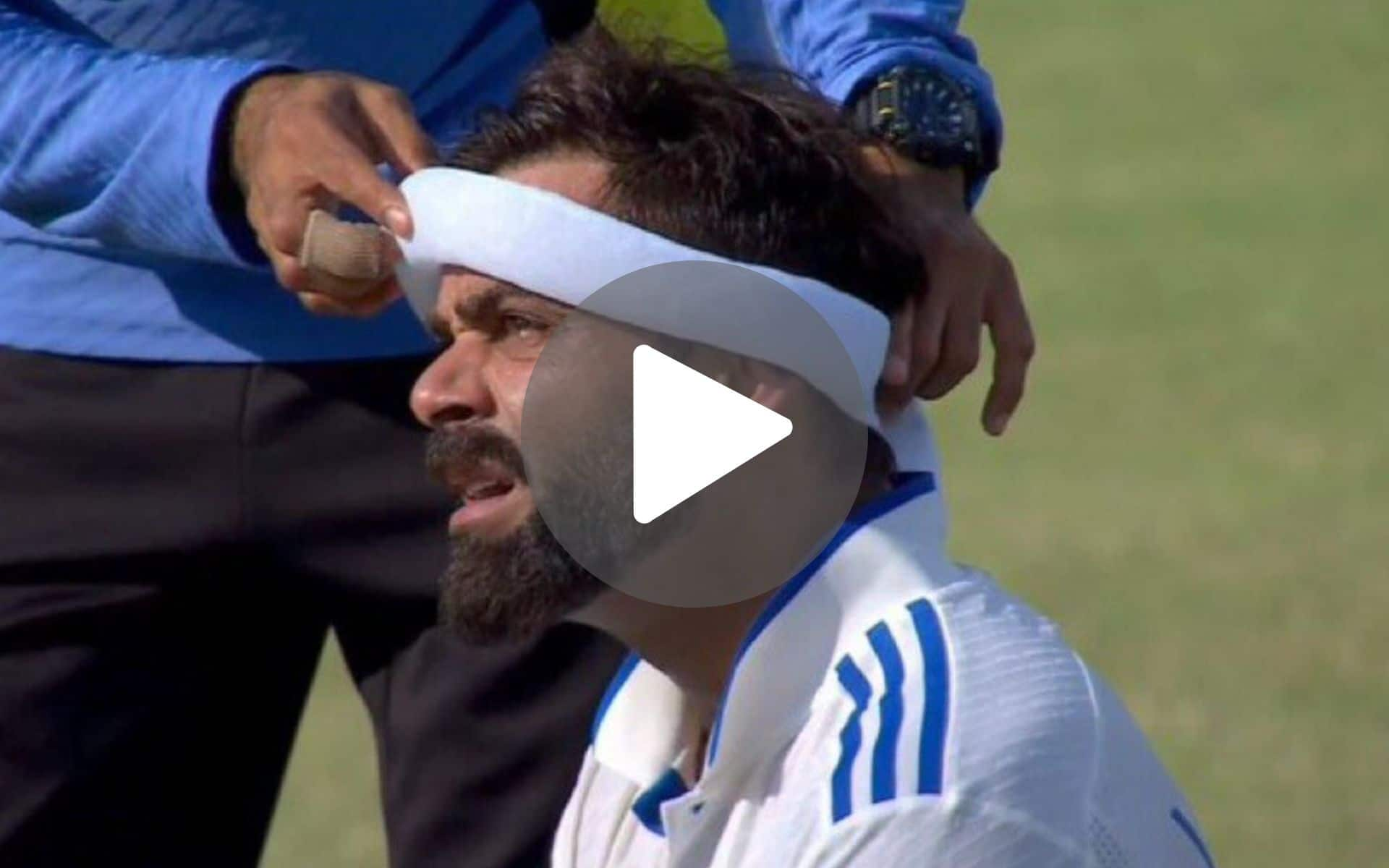 [Watch] Virat Kohli Suffers From Dehydration While Batting Against Bangladesh